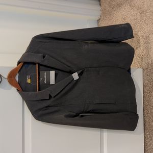 NWT Eddie Bauer size 2 grey travel blazer